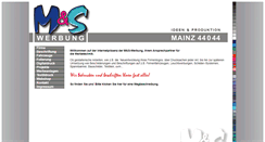 Desktop Screenshot of ms-werbung.eu